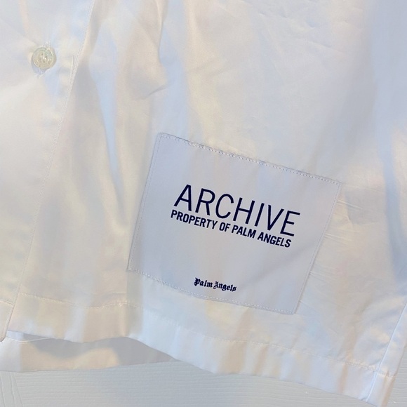 NWT Palm Angels designer button down top - Picture 4 of 6